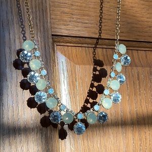 jcrew crystal statement necklace